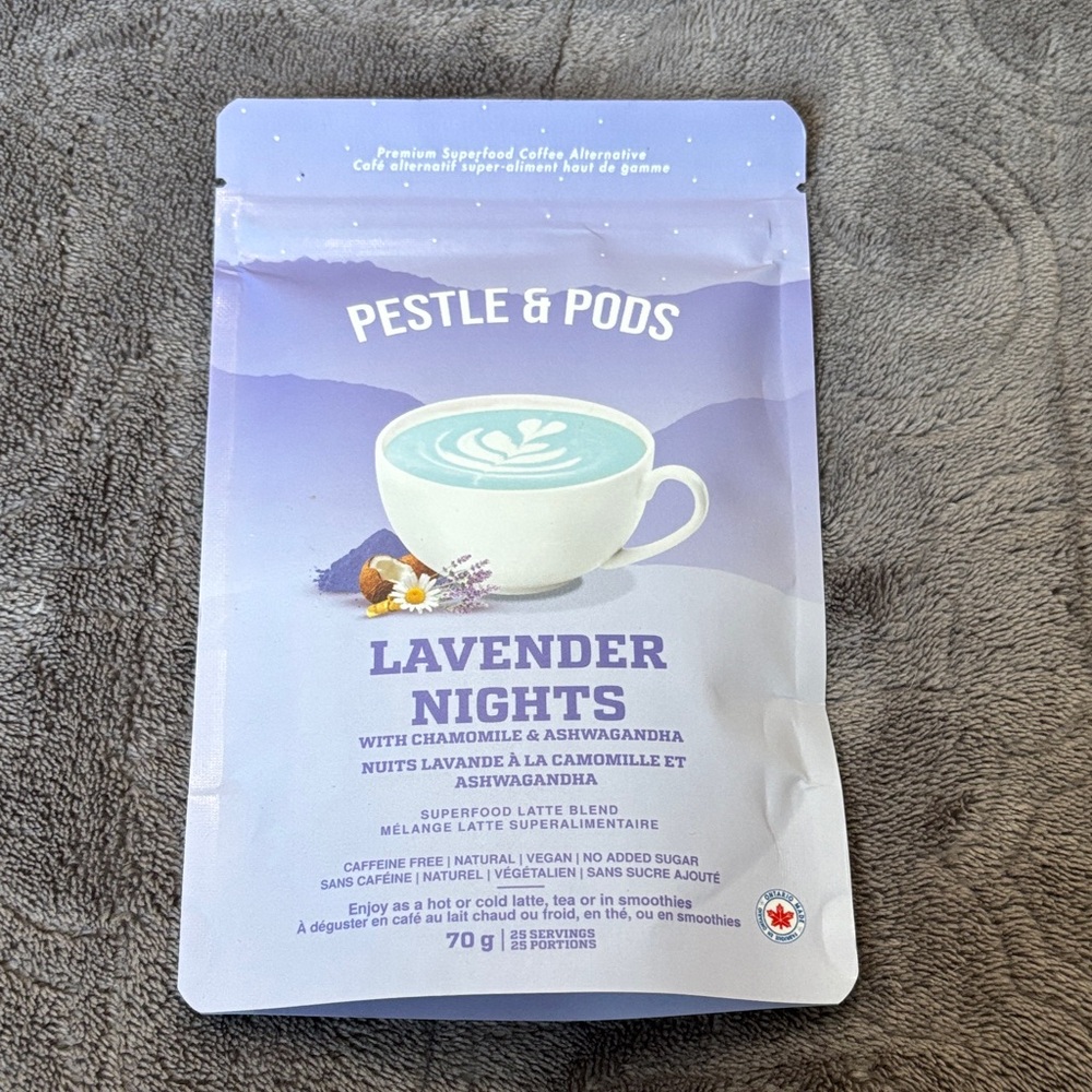 Lavender Nights Latte Blend Vegan Superfood 70g